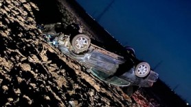 Caz tragic în România. Bărbat decedat după ce s-a răsturnat cu maşina în timp ce fugea de Poliţie